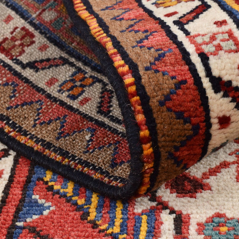 Tapis persan - Nomadic - 126 x 93 cm - multicolore