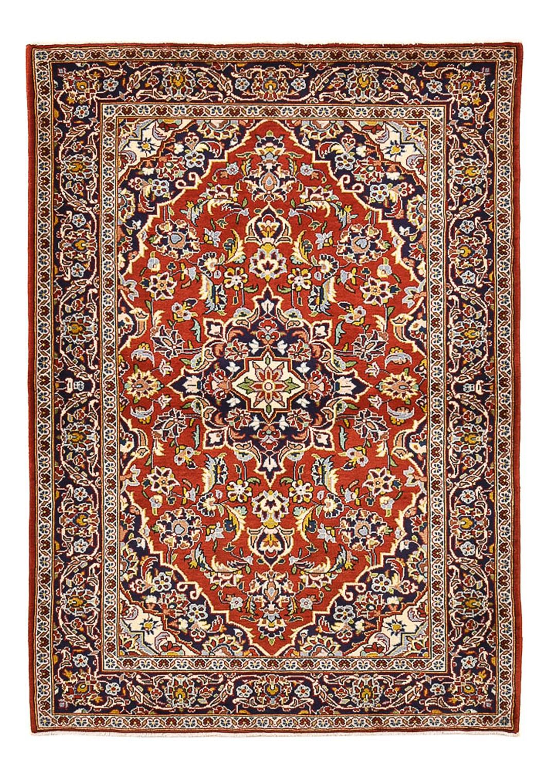 Tapis persan - Keshan - 159 x 110 cm - rouge