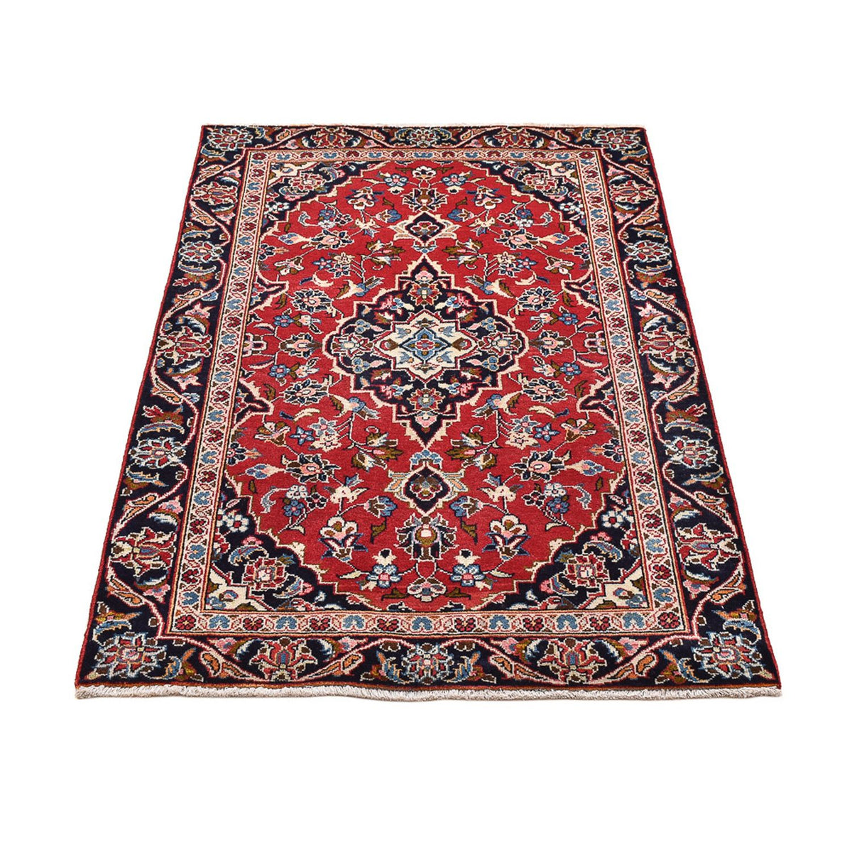 Tapis persan - Keshan - 142 x 90 cm - rouge