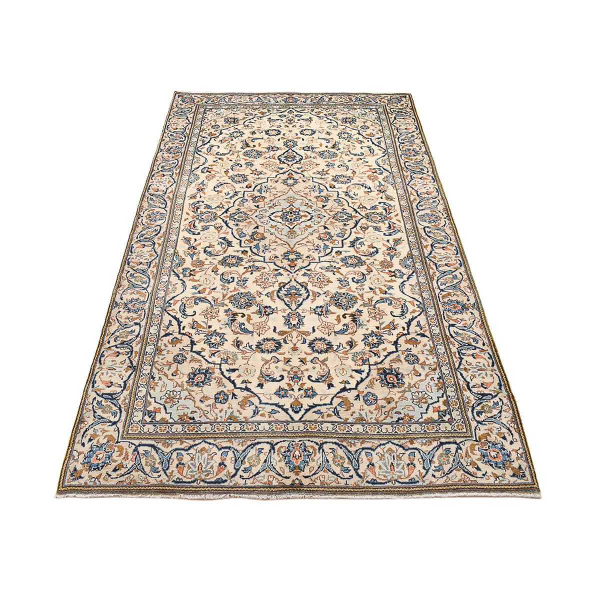 Tapis persan - Keshan - 248 x 133 cm - sable