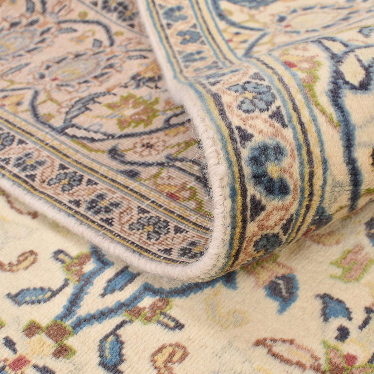 Tapis persan - Keshan - 203 x 135 cm - sable