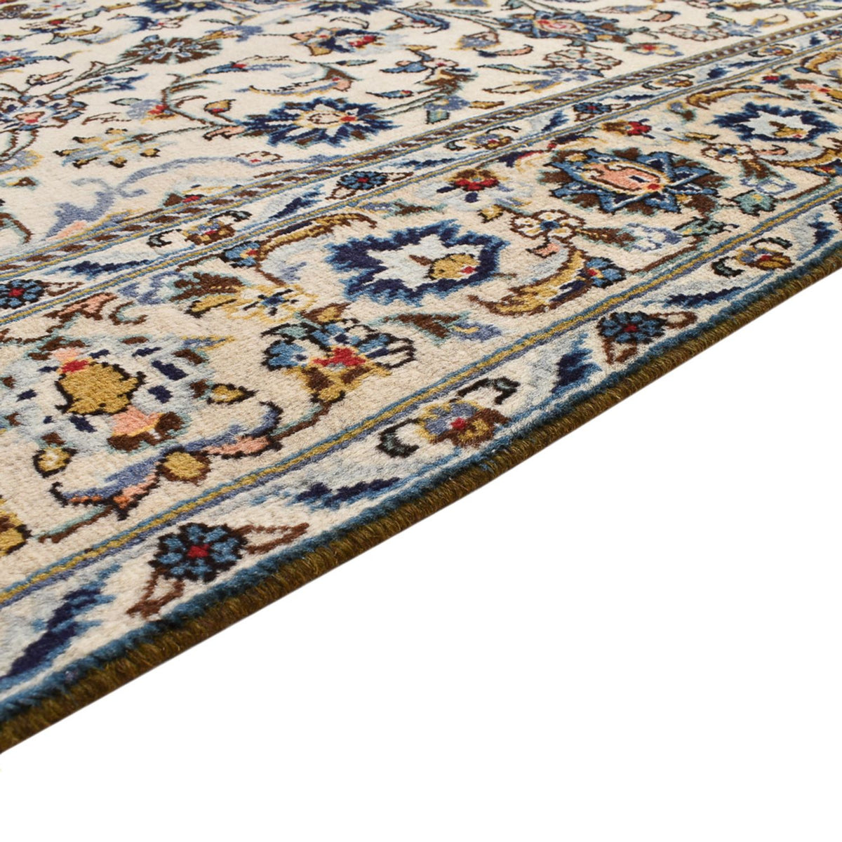 Tapis persan - Keshan - 247 x 143 cm - multicolore