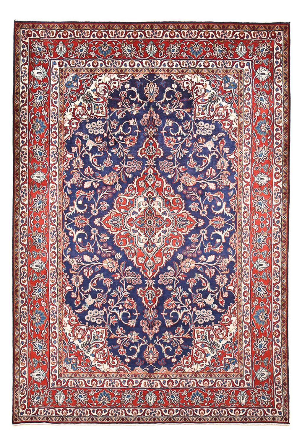 Tapis persan - Classique - 312 x 215 cm - bleu foncé