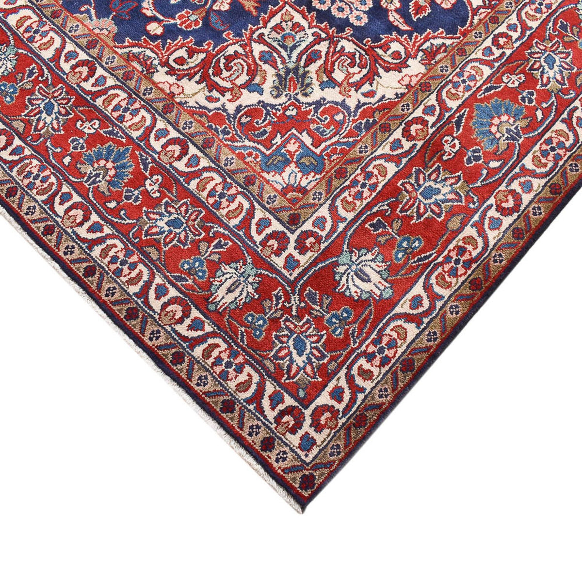 Tapis persan - Classique - 312 x 215 cm - bleu foncé