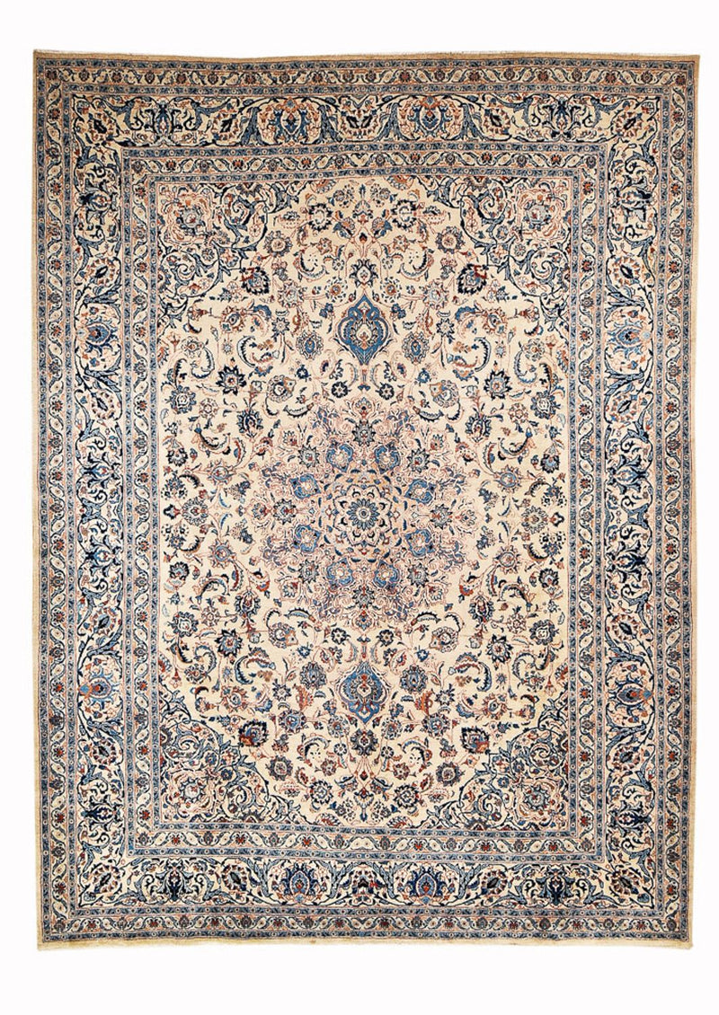 Tapis persan - Classique - 397 x 298 cm - beige