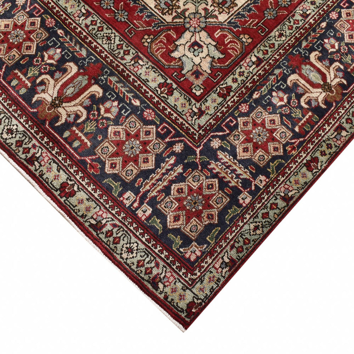 Tapis persan - Tabriz - 405 x 297 cm - rouge