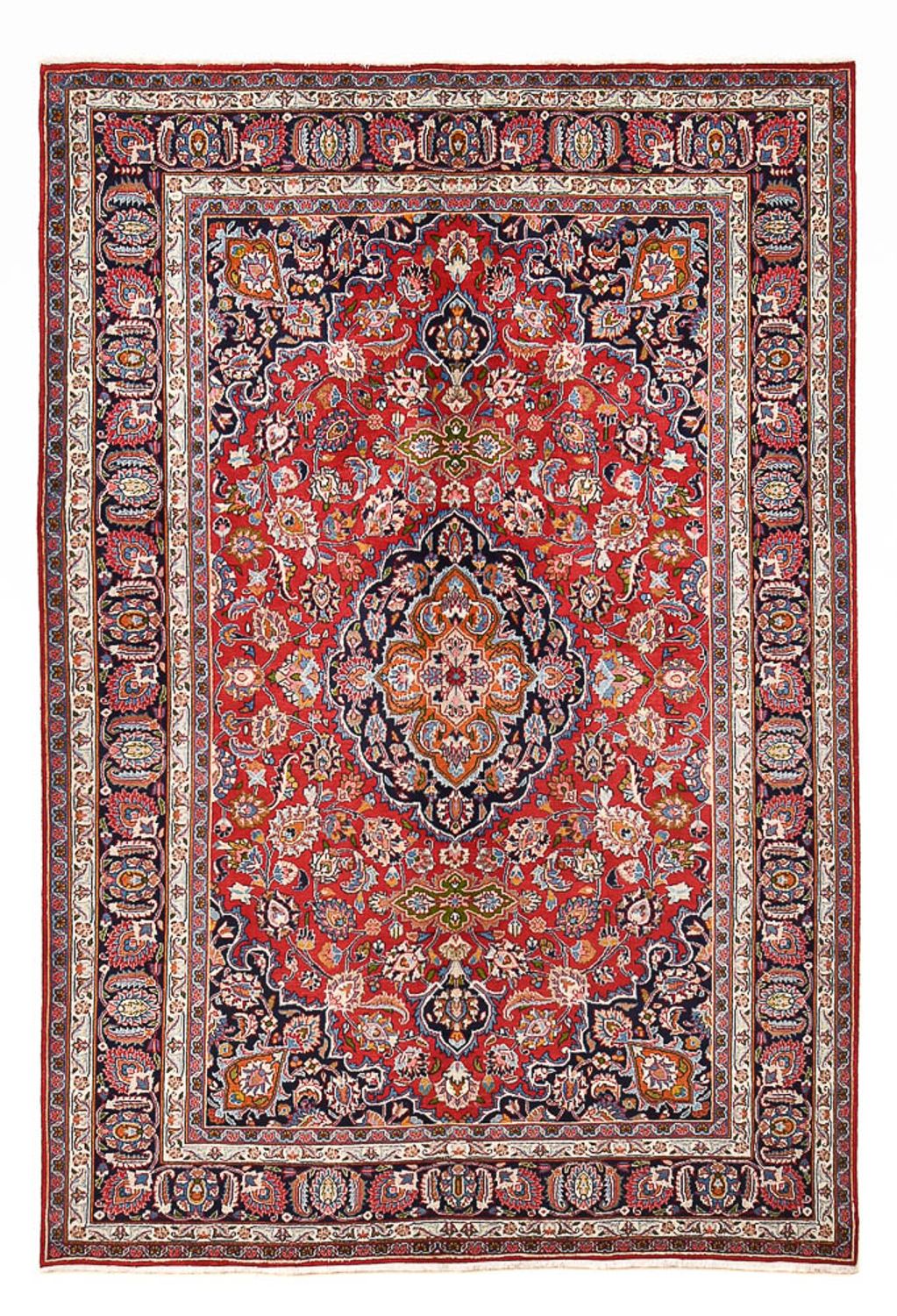 Tapis persan - Classique - 287 x 196 cm - rouge