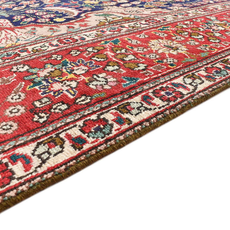 Tapis persan - Tabriz - 300 x 202 cm - bleu foncé