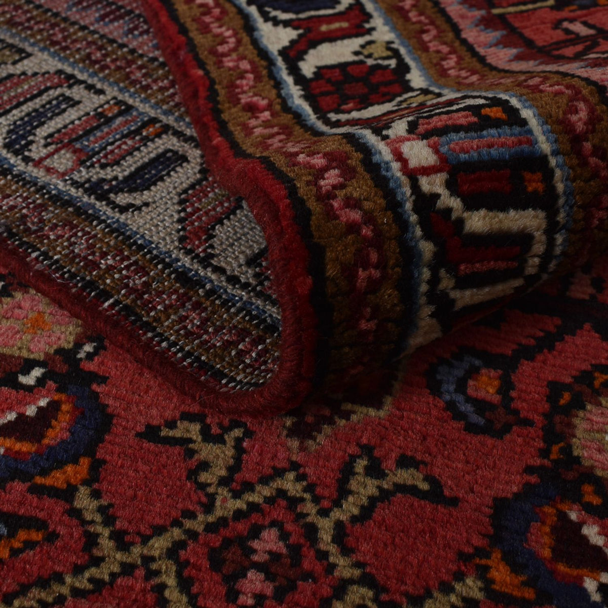 Tapis de couloir Tapis persan - Nomadic - 395 x 105 cm - rouge