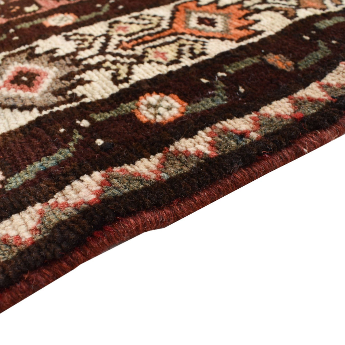 Tapis de couloir Tapis persan - Nomadic - 308 x 128 cm - rouge clair