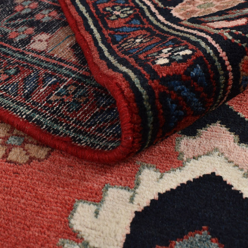 Tapis de couloir Tapis persan - Nomadic - 346 x 114 cm - rouge