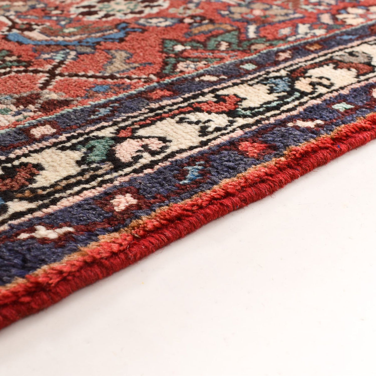 Tapis de couloir Tapis persan - Nomadic - 280 x 79 cm - rouge clair