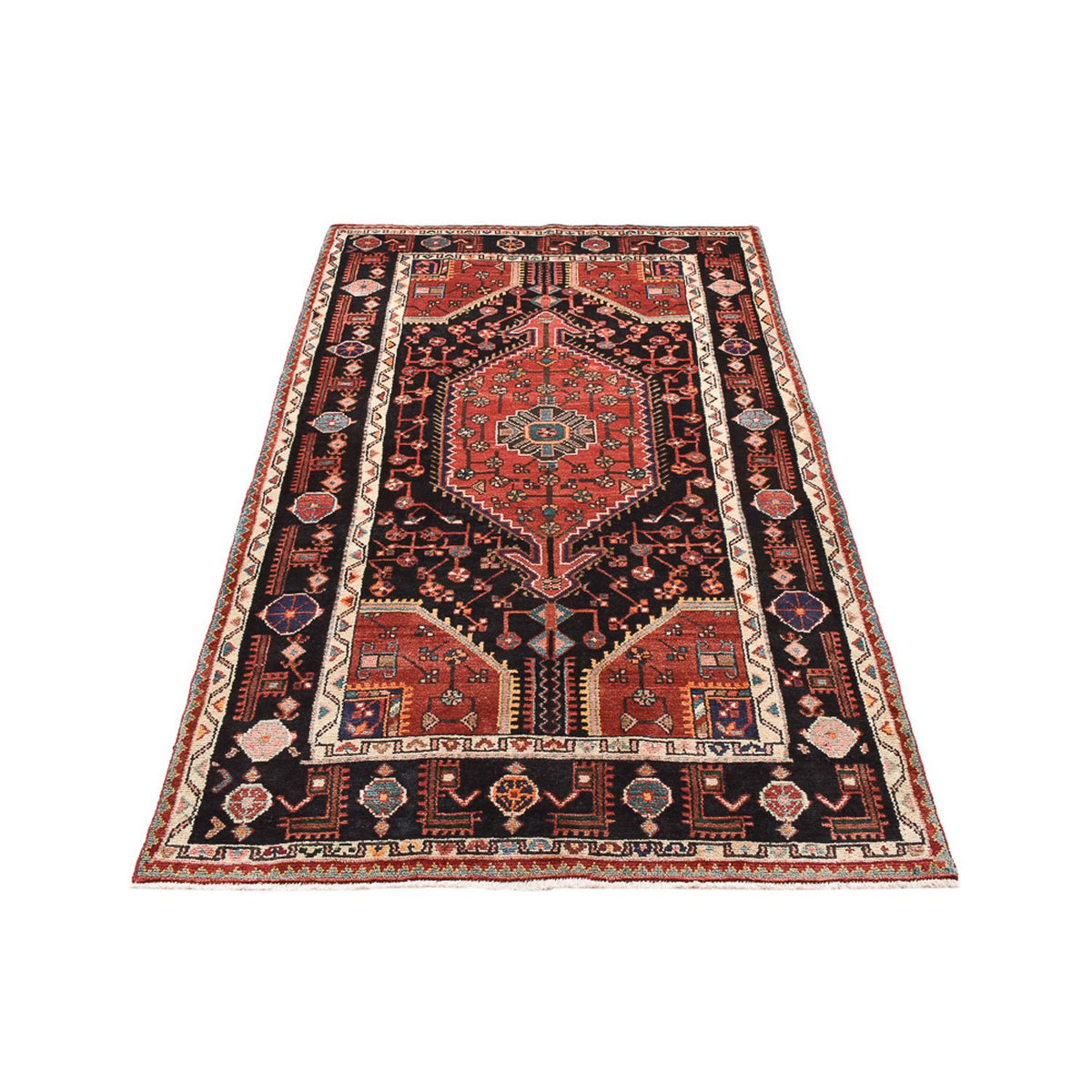 Tapis persan - Nomadic - 215 x 128 cm - multicolore