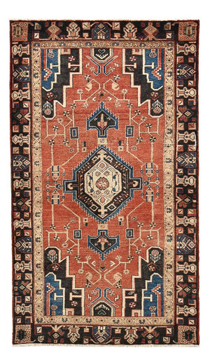 Tapis persan - Nomadic - 208 x 116 cm - multicolore