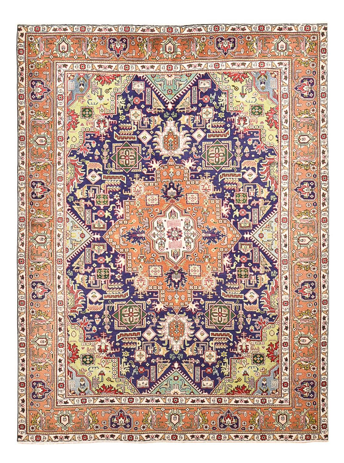 Tapis persan - Tabriz - 281 x 211 cm - multicolore