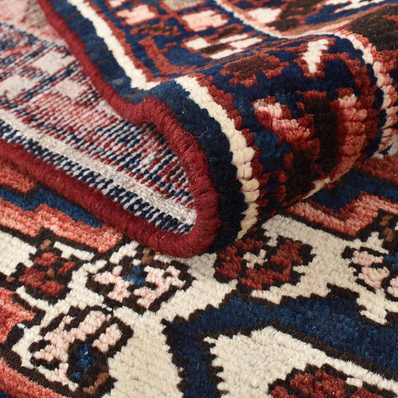 Tapis persan - Nomadic originale  - 369 x 312 cm - rouge foncé