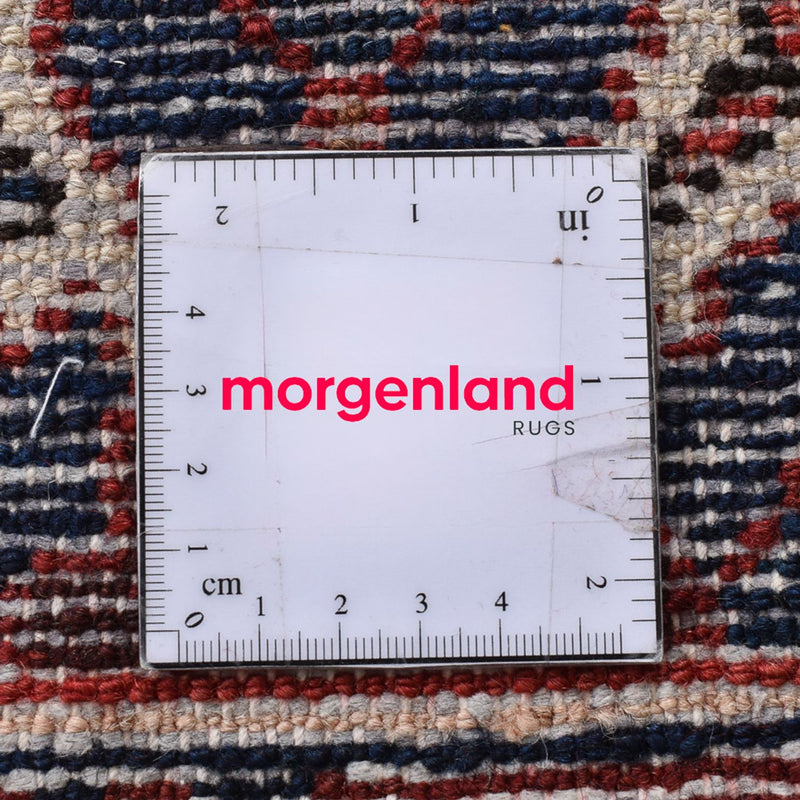 Tapis persan - Nomadic originale  - 369 x 312 cm - rouge foncé