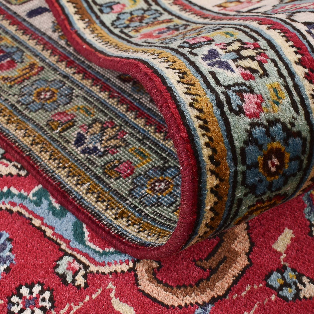 Tapis persan - Tabriz - 342 x 240 cm - rouge