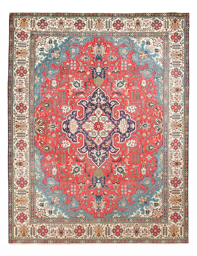 Tapis persan - Tabriz - 343 x 255 cm - rouge