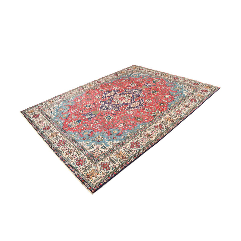 Tapis persan - Tabriz - 343 x 255 cm - rouge