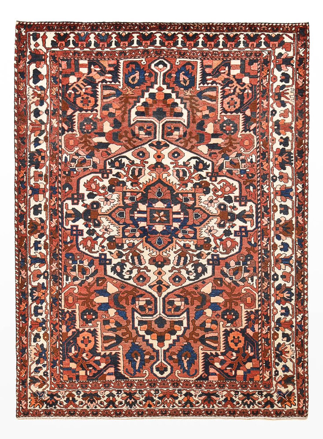 Tapis persan - Nomadic - 302 x 218 cm - marron foncé