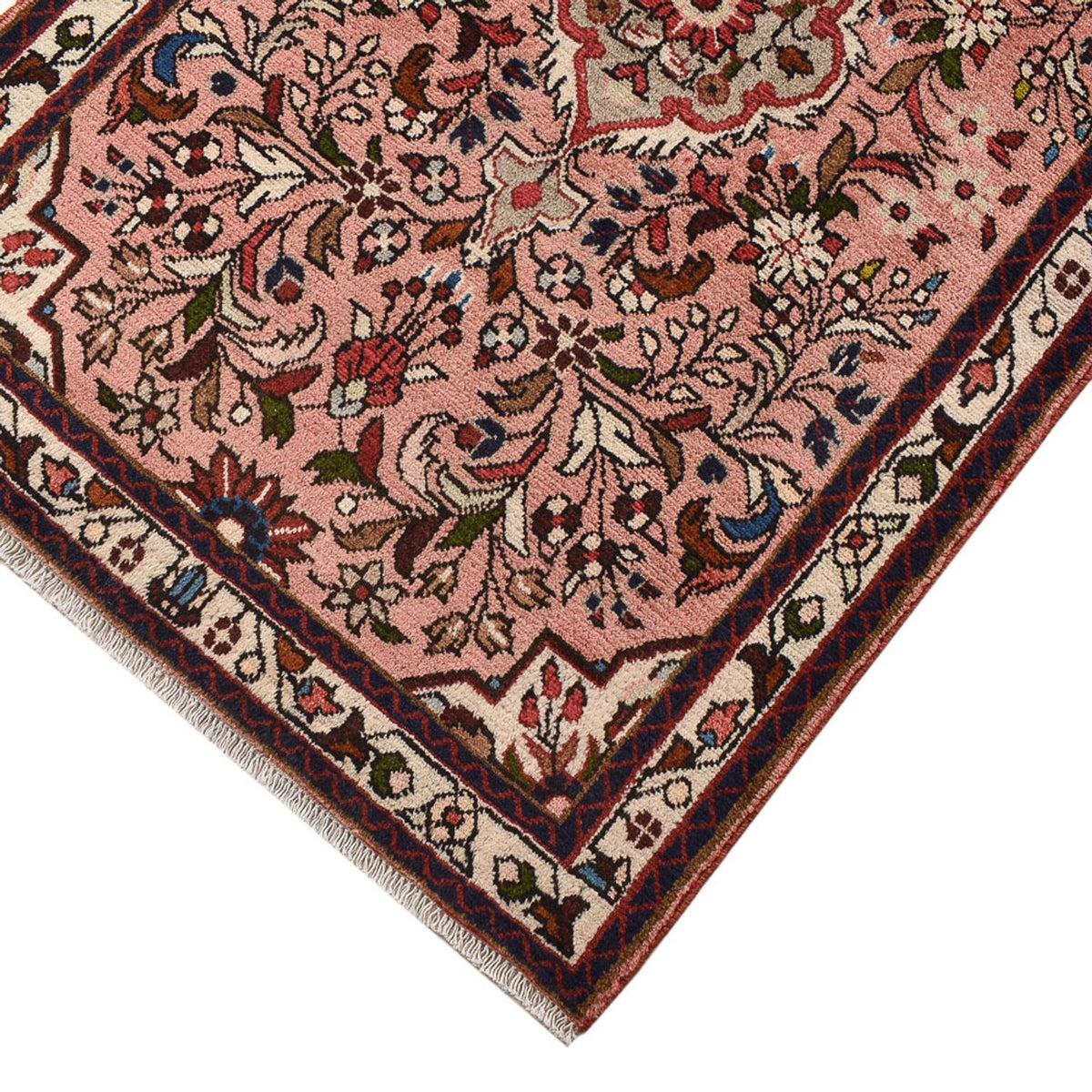 Tapis de couloir Tapis persan - Nomadic - 328 x 78 cm - rouge clair