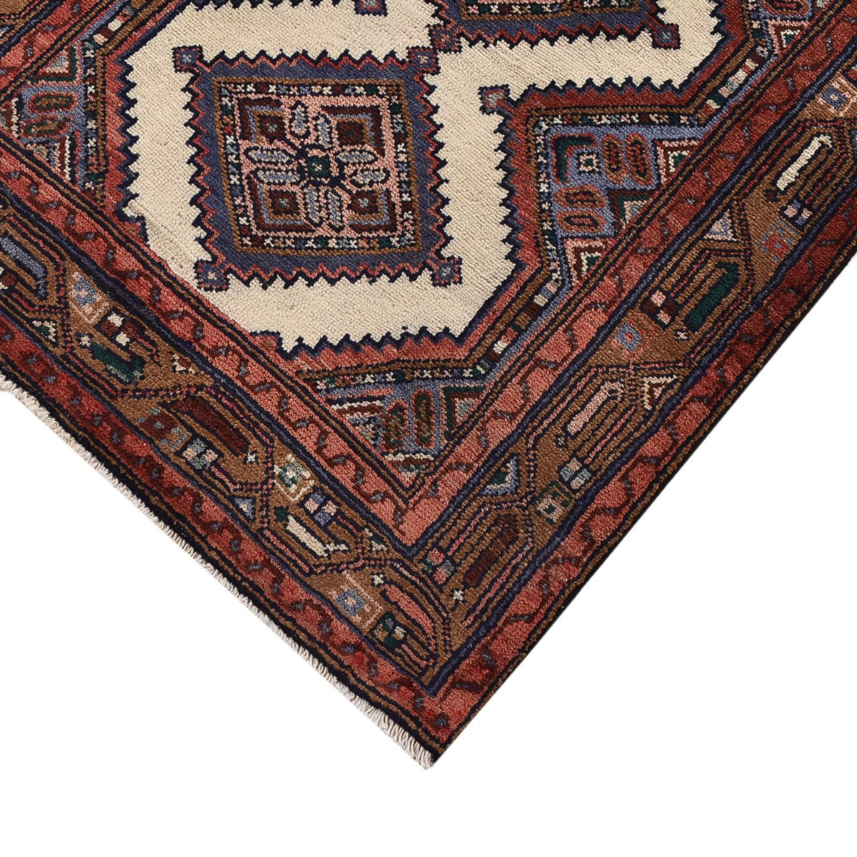 Tapis de couloir Tapis persan - Nomadic - 292 x 82 cm - beige