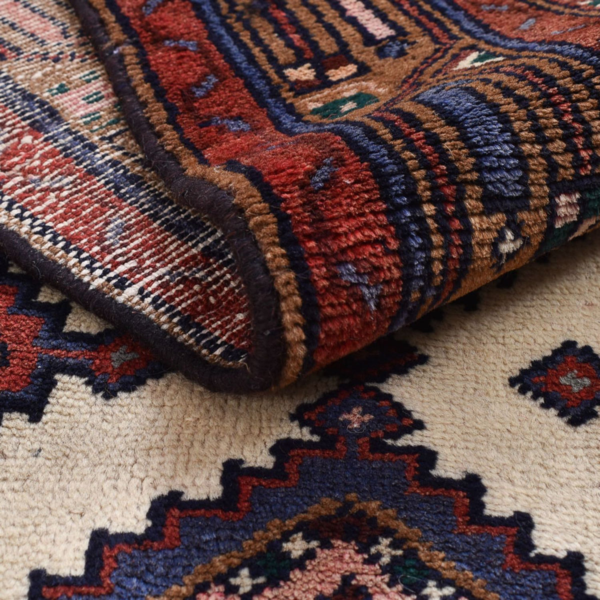 Tapis de couloir Tapis persan - Nomadic - 292 x 82 cm - beige