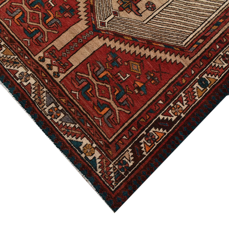Tapis de couloir Tapis persan - Nomadic - 332 x 100 cm - rouge