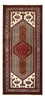 Tapis de couloir Tapis persan - Nomadic - 222 x 100 cm - rouge