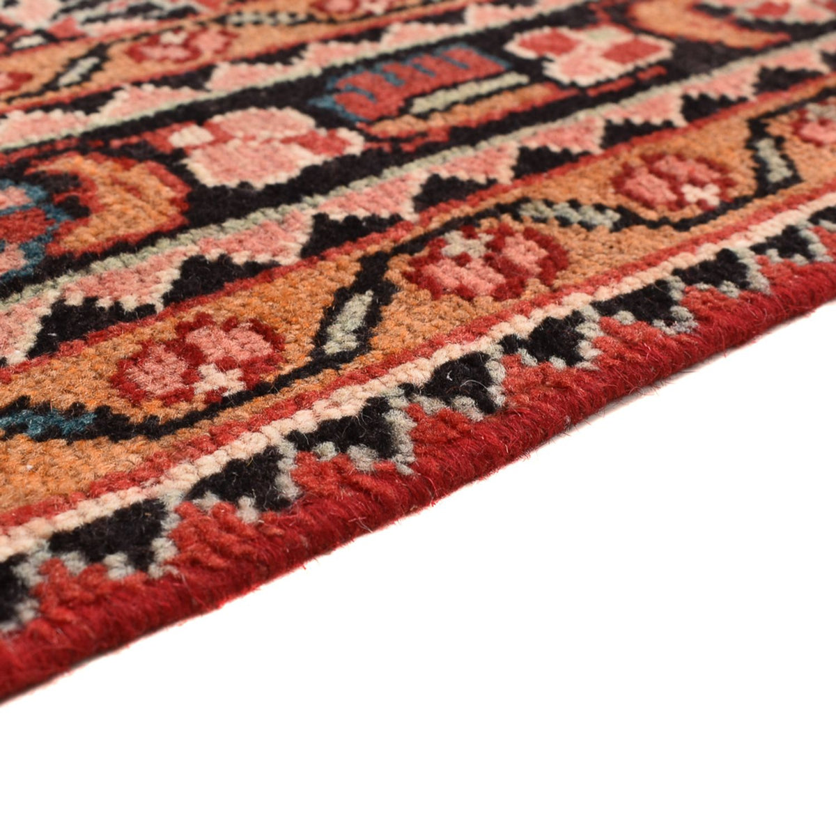 Tapis persan - Nomadic - 159 x 112 cm - rouge