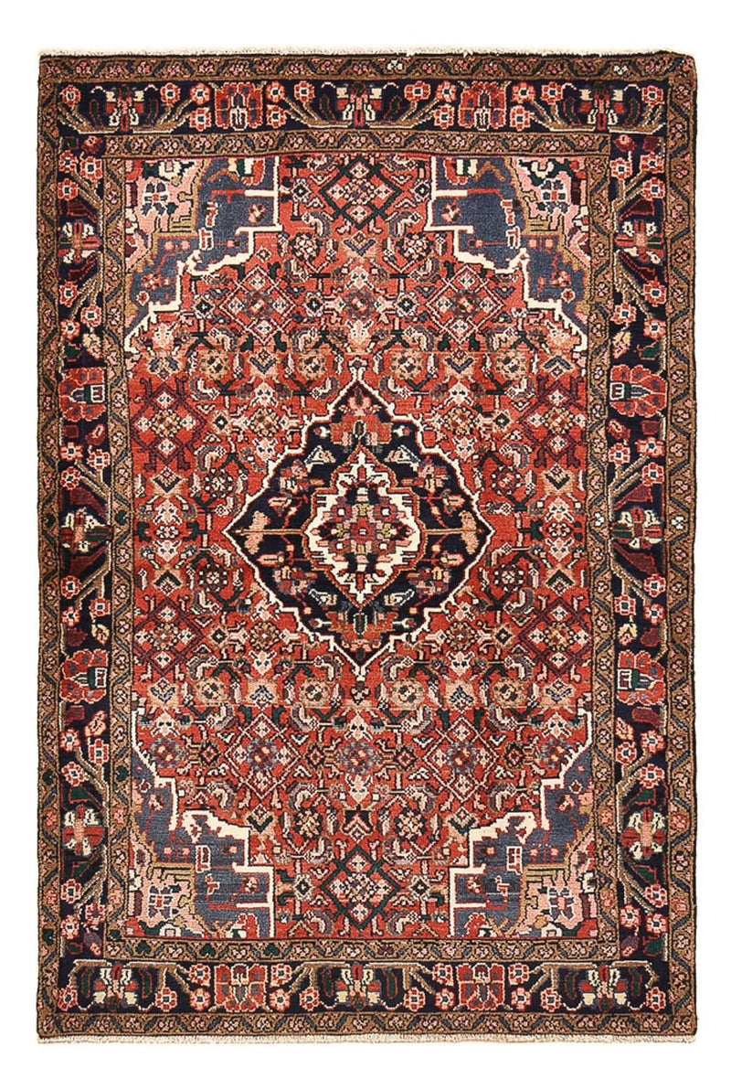 Tapis persan - Nomadic - 156 x 105 cm - rouge foncé
