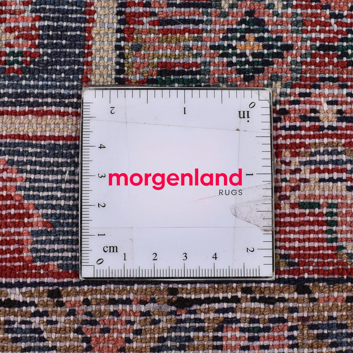 Tapis persan - Nomadic - 156 x 105 cm - rouge foncé