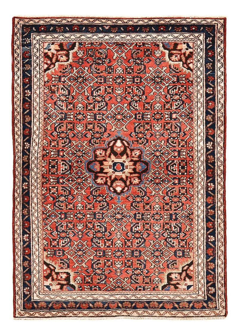 Tapis persan - Nomadic - 153 x 108 cm - rouge clair