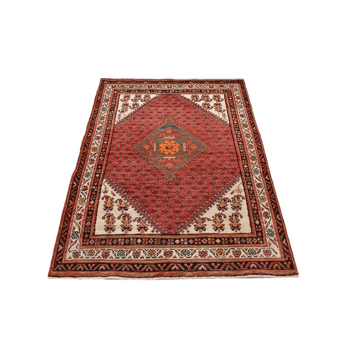Tapis persan - Mir - 170 x 108 cm - rouge