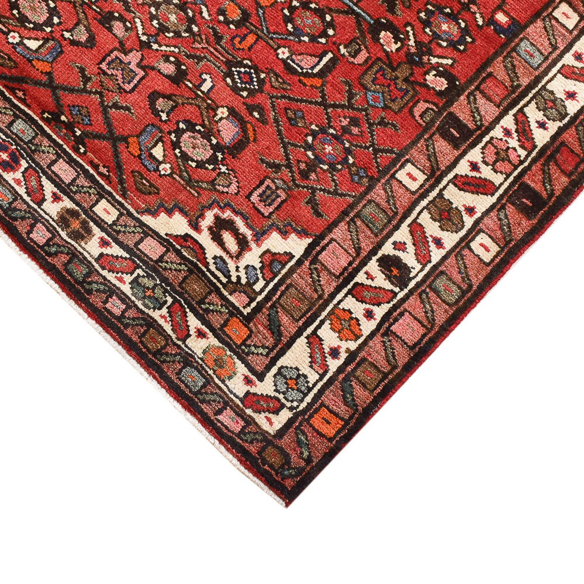 Tapis persan - Nomadic - 160 x 95 cm - rouge