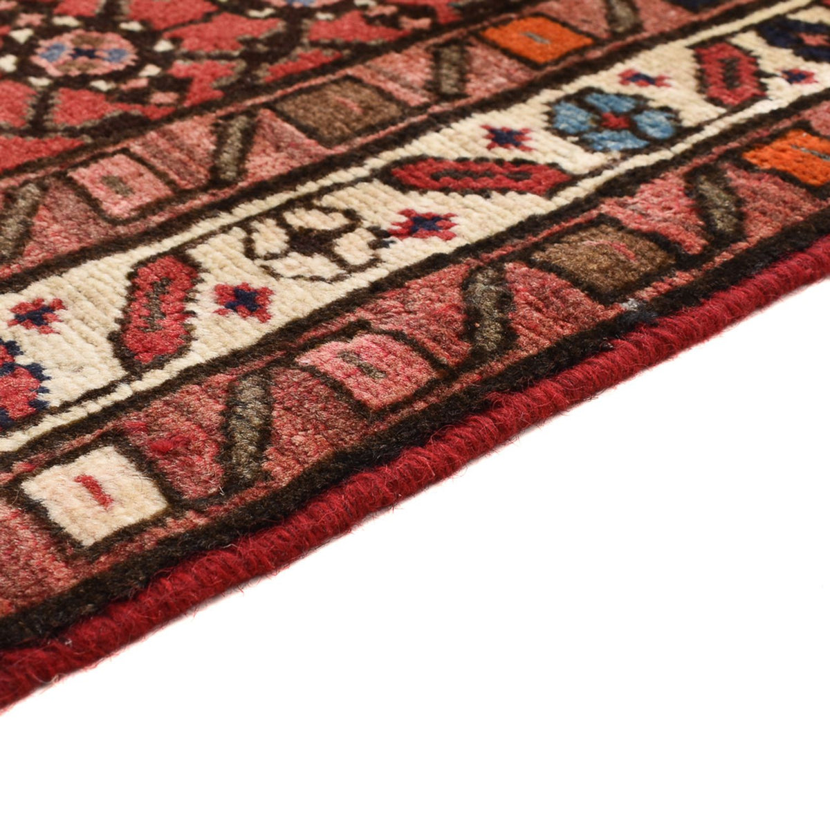 Tapis persan - Nomadic - 160 x 95 cm - rouge