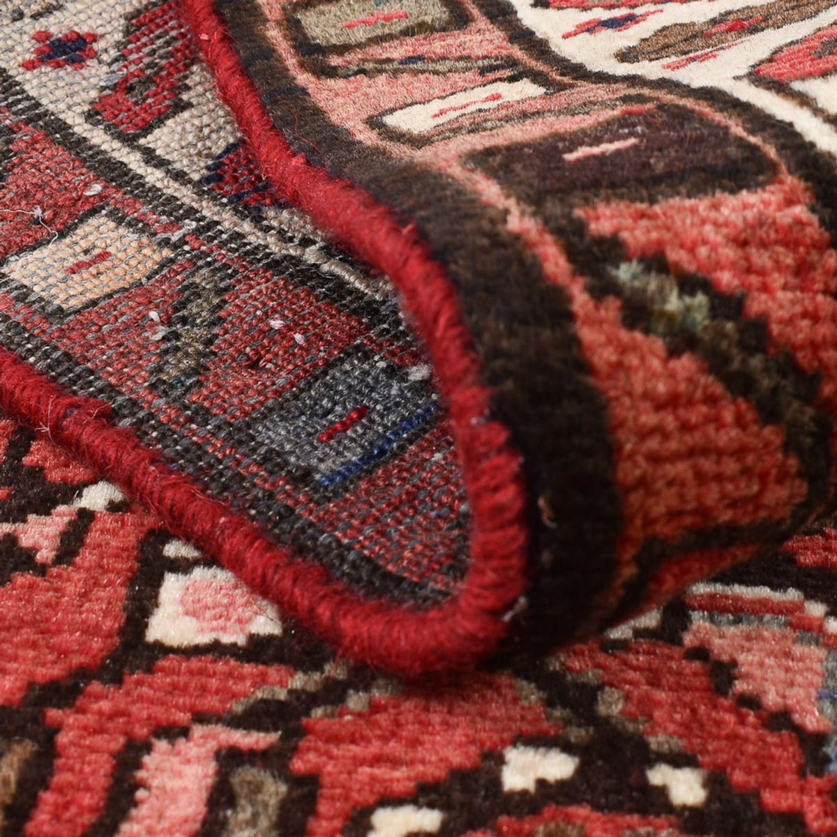 Tapis persan - Nomadic - 160 x 95 cm - rouge