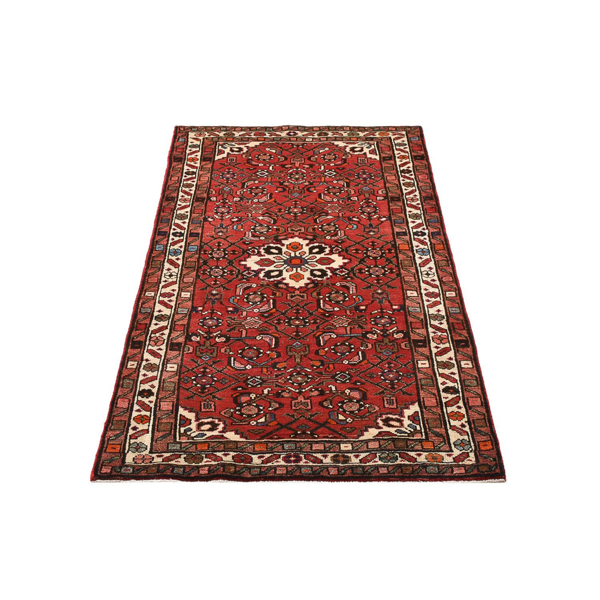 Tapis persan - Nomadic - 160 x 95 cm - rouge
