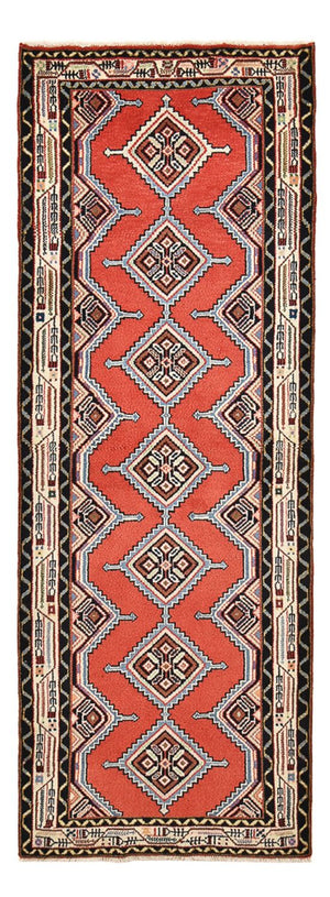 Tapis de couloir Tapis persan - Nomadic - 219 x 77 cm - rouge