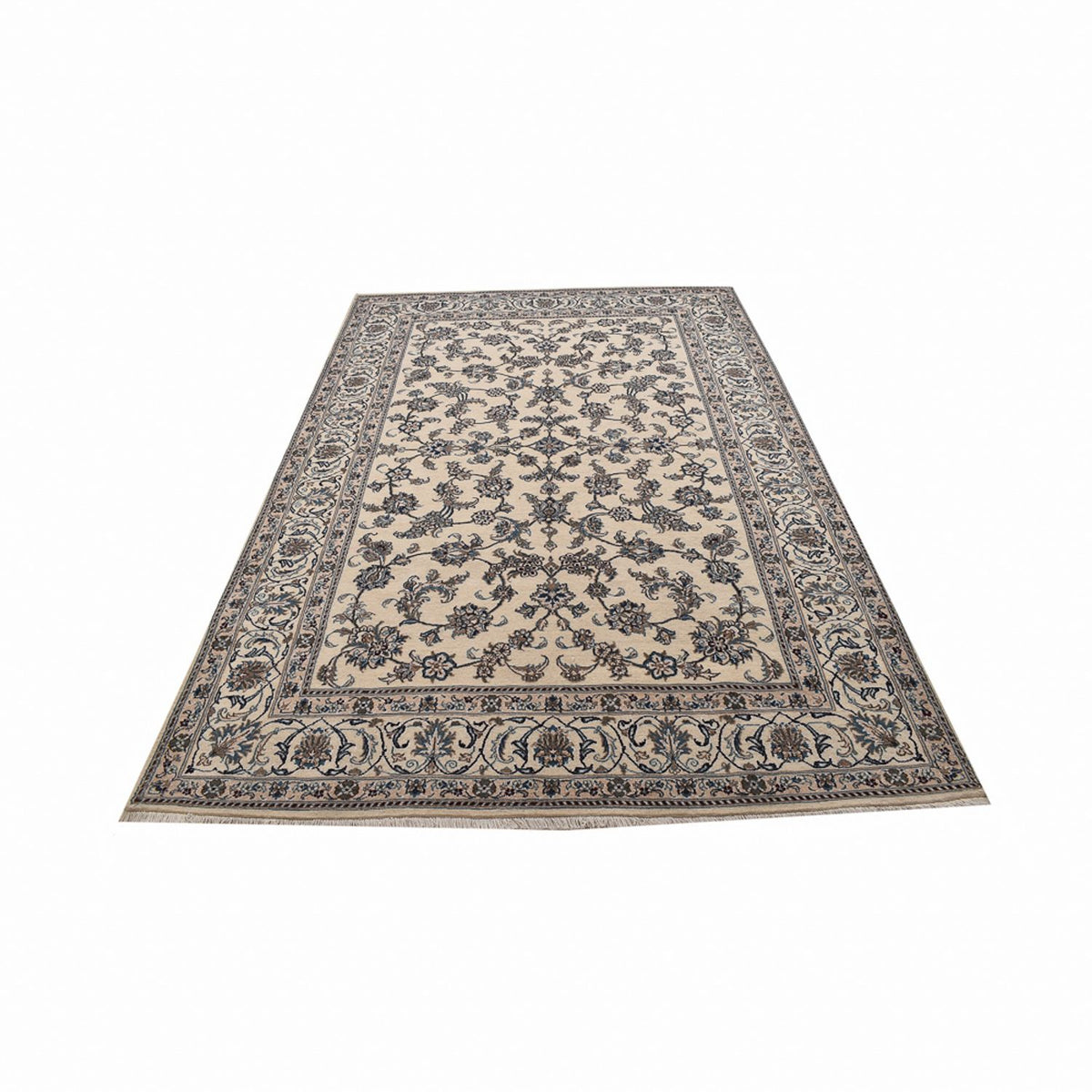 Tapis persan - Nain - 300 x 198 cm - crème