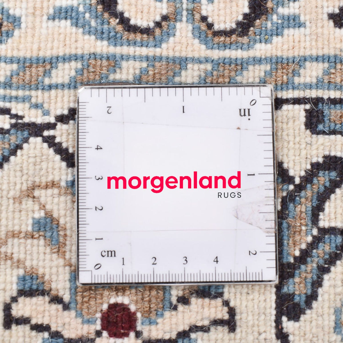 Tapis persan - Nain - 207 x 149 cm - beige clair