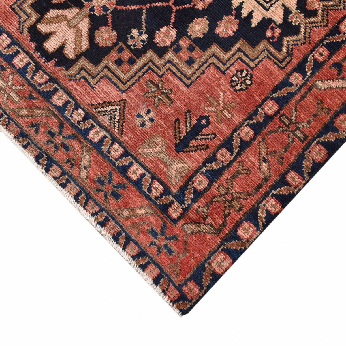 Tapis persan - Nomadic - 164 x 103 cm - rouge clair