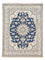 Tapis persan - Nain - 198 x 149 cm - bleu