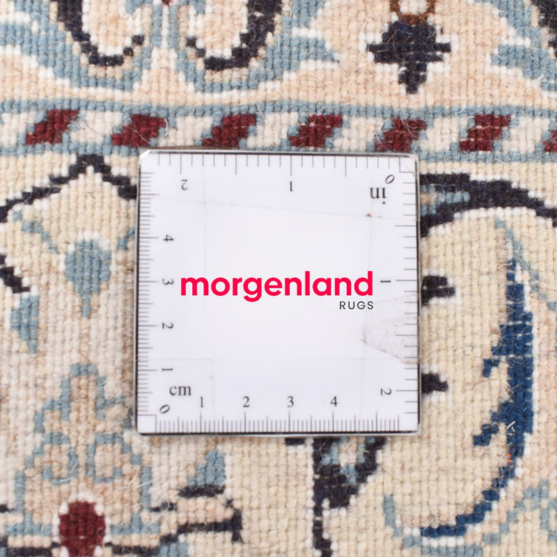 Tapis persan - Nain - 198 x 149 cm - bleu