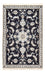 Tapis persan - Nain - 140 x 89 cm - bleu foncé