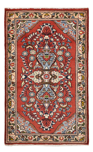 Tapis persan - Nomadic - 122 x 75 cm - rouge