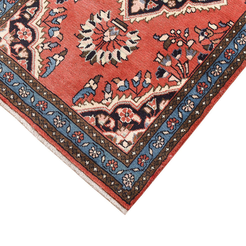 Tapis persan - Nomadic - 129 x 70 cm - rouge clair