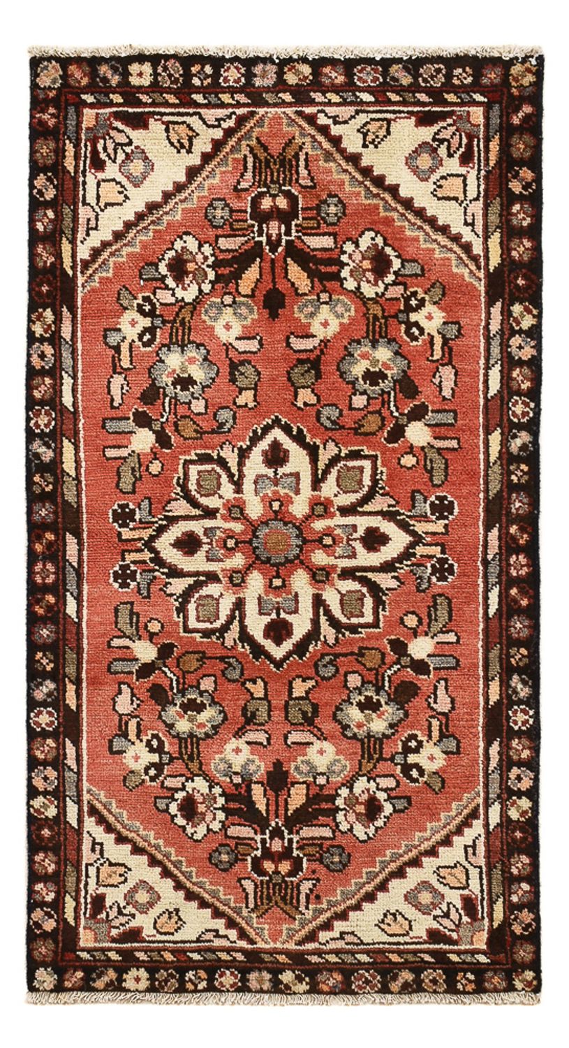 Tapis persan - Nomadic - 120 x 65 cm - rouge clair