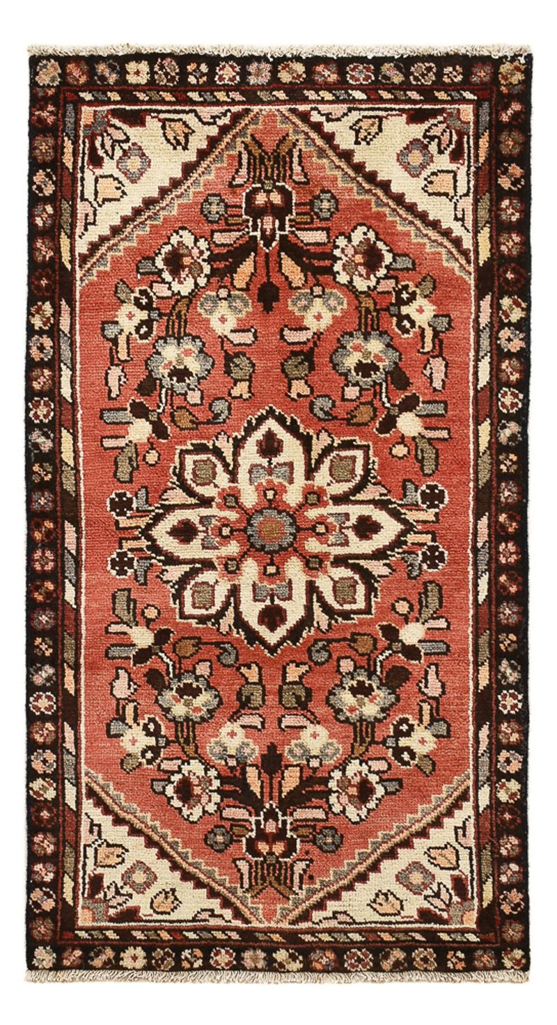 Tapis persan - Nomadic - 120 x 65 cm - rouge clair